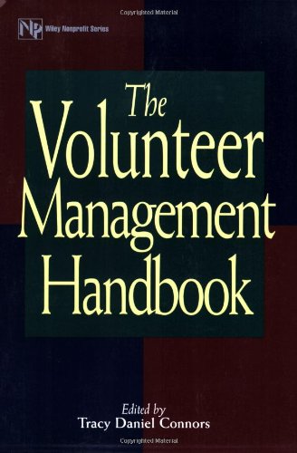 Volunteer Management Handbook   1995 9780471371427 Front Cover