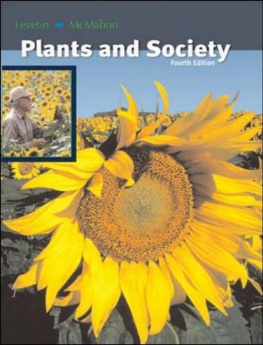 Plants and Society  4th 2006 (Revised) 9780072528428 Front Cover