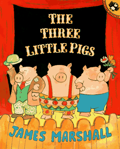 Three Little Pigs   1989 9780140557428 Front Cover