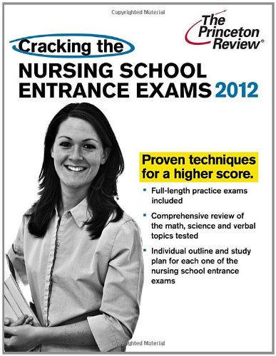 Cracking the Nursing School Entrance Exams  N/A 9780375427428 Front Cover