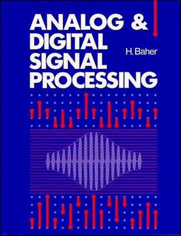 Analog and Digital Signal Processing   1990 9780471923428 Front Cover