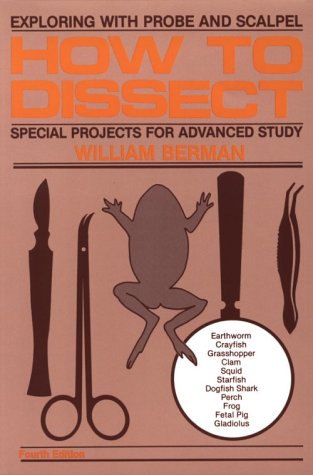 How to Dissect  4th 1985 9780671763428 Front Cover
