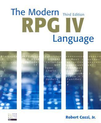 Modern RPG IV Language  3rd 2003 9781583470428 Front Cover