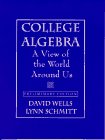 College Algebra A View of the World Around Us N/A 9780024254429 Front Cover