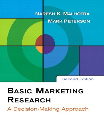 Basic Marketing Research  2nd 2006 9780131525429 Front Cover