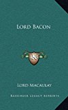Lord Bacon  N/A 9781163387429 Front Cover