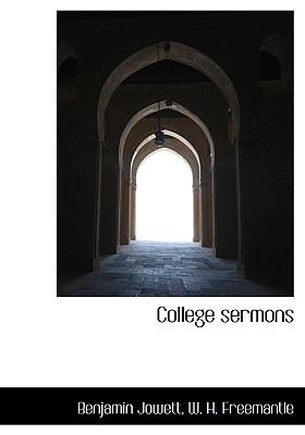 College Sermons N/A 9781140197430 Front Cover
