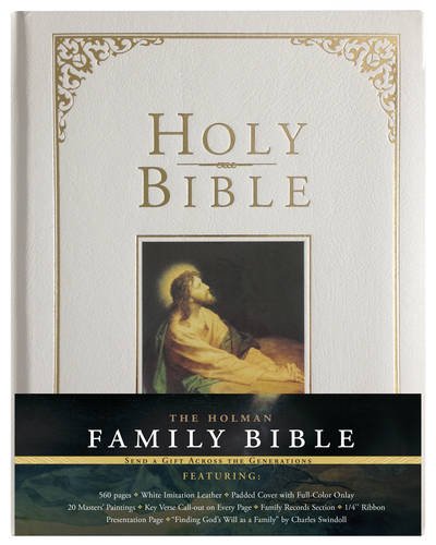 Holman KJV Family Bible, White Imitation Leather   2014 9781433607431 Front Cover