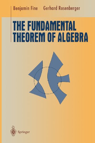 Fundamental Theorem of Algebra   1997 9781461273431 Front Cover
