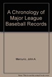 Chronology of Major League Baseball Records  N/A 9780060962432 Front Cover