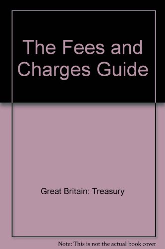 Fees and Charges Guide   1992 9780115600432 Front Cover