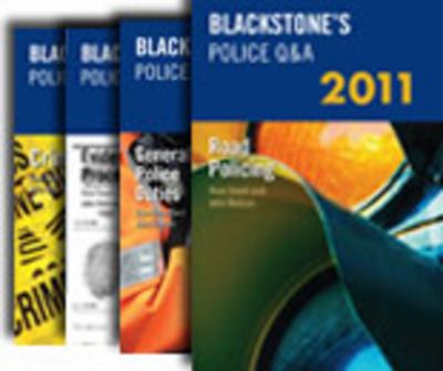 Blackstone's Police Q&amp;a: Four Volume Pack 2011  9th 2010 9780199592432 Front Cover
