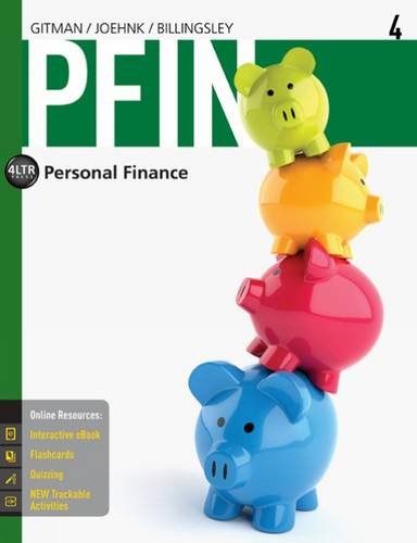 Personal Finance 4:  4th 2015 9781305271432 Front Cover