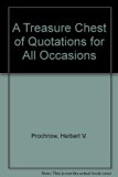 Treasure Chest of Quotations for All Occasions N/A 9780060150433 Front Cover
