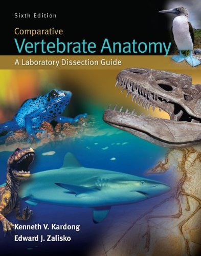 Comparative Vertebrate Anatomy A Laboratory Dissection Guide 6th 2012 9780073369433 Front Cover