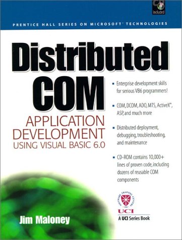 Distributed COM Application Development Using Visual Basic 6.0   1999 9780130213433 Front Cover