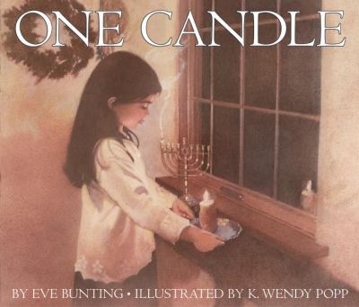 One Candle   2004 (PrintBraille) 9781417735433 Front Cover