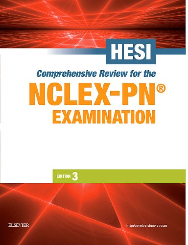 HESI Comprehensive Review for the NCLEX-PNï¿½ Examination  3rd 2012 9781437717433 Front Cover