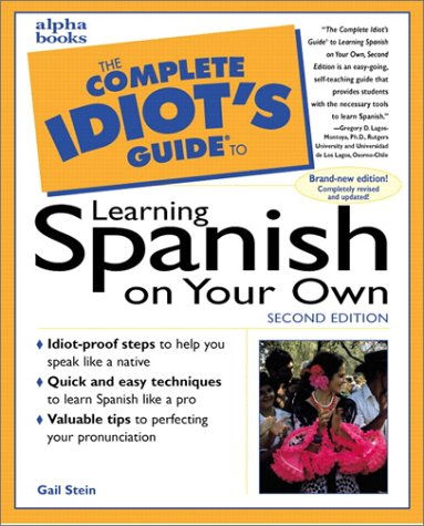 Complete Idiot's Guide in Learning Spanish  2nd 1999 9780028627434 Front Cover