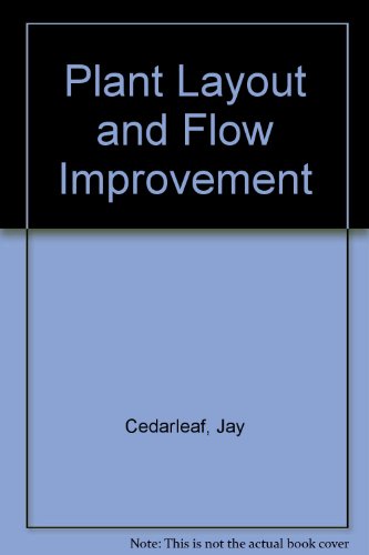 Plant Layout and Flow Improvement   1994 9780070110434 Front Cover