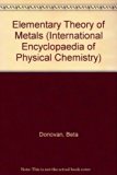 Elementary Theory of Metals N/A 9780080122434 Front Cover