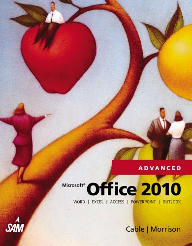 Microsoftï¿½ Office 2010, Advanced   2012 9780538481434 Front Cover
