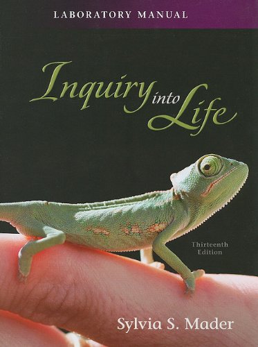 Inquiry into Life  13th 2011 9780077297435 Front Cover
