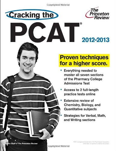 Cracking the PCAT 2012-2013  N/A 9780375427435 Front Cover