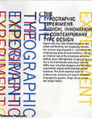 The Typographic Experiment N/A 9780500511435 Front Cover