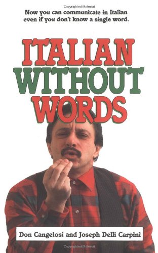 Italian Without Words   1989 9780671677435 Front Cover