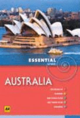 AA Essential Spiral Australia  2007 9780749549435 Front Cover