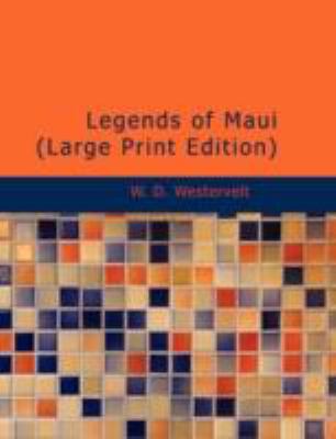 Legends of Maui N/A 9781437528435 Front Cover