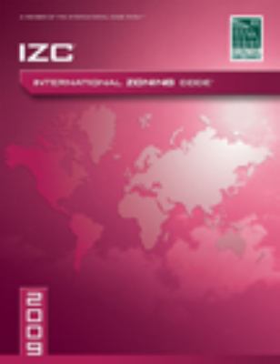 2009 International Zoning Code   2009 9781580017435 Front Cover
