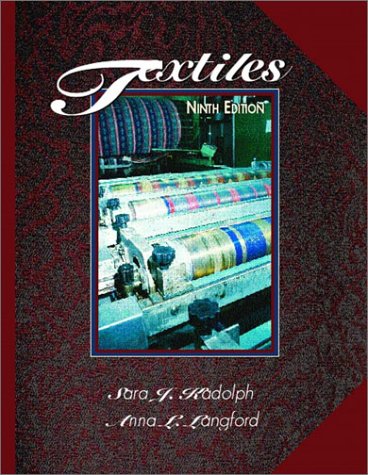 Textiles  9th 2002 (Revised) 9780130254436 Front Cover