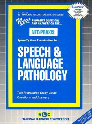 Speech and Language Pathology Test Preparation Study Guide N/A 9780837384436 Front Cover