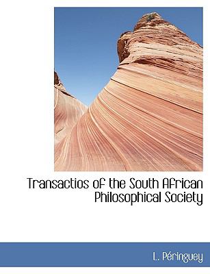 Transactios of the South African Philosophical Society N/A 9781140207436 Front Cover