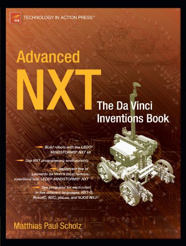 Advanced NXT The Da Vinci Inventions Book  2007 9781590598436 Front Cover