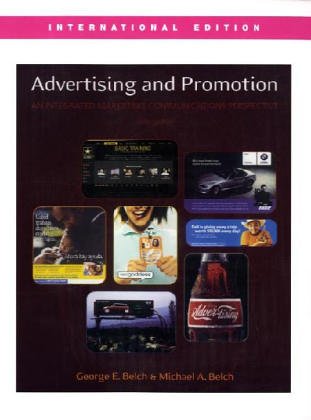 Advertising and Promotion N/A 9780071240437 Front Cover