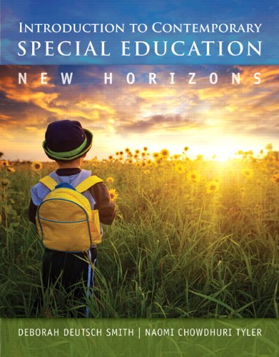 Introduction to Contemporary Special Education New Horizons  2014 9780133397437 Front Cover