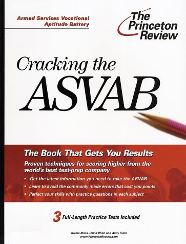 Cracking the ASVAB  2002 9780375762437 Front Cover