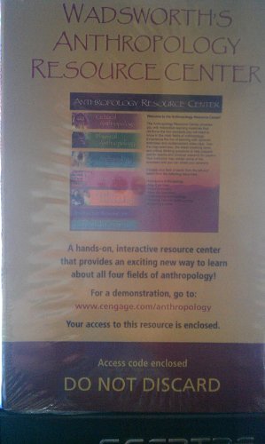 ANTRHOPOLOGY RESOURCE CENTER-A N/A 9780495127437 Front Cover