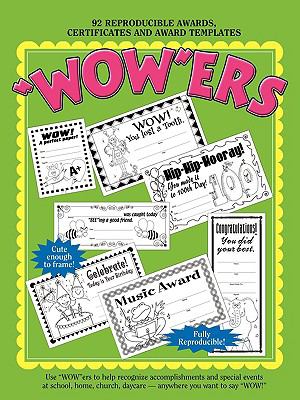 Wow Ers Reproducible Recognition Awards  N/A 9781928961437 Front Cover