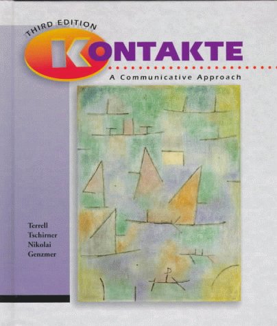 Kontakte A Communicative Approach 3rd 1996 9780070646438 Front Cover