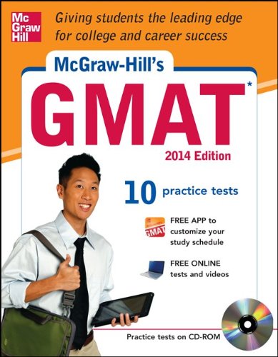 McGraw-Hill's GMAT, 2014:   2013 9780071821438 Front Cover