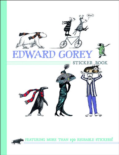 Edward Gorey Sticker Book:   2013 9780764963438 Front Cover