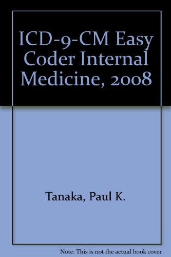 ICD-9-CM Easy Coder Internal Medicine, 2008:  2007 9781567811438 Front Cover