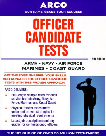 Officer Candidate Tests 5th 9780028635439 Front Cover