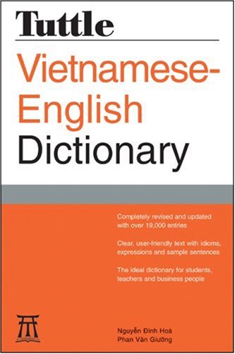 Tuttle Vietnamese-English Dictionary Completely Revised and Updated Second Edition 2nd (Revised) 9780804837439 Front Cover