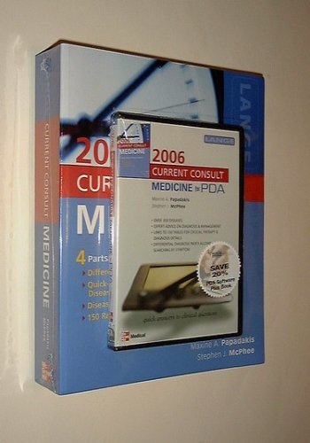 Current Consult Medicine 2006 Book/PDA Value Pack  2nd 2006 9780071462440 Front Cover