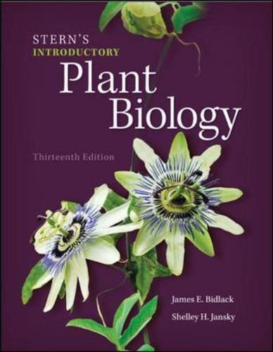 Stern's Introductory Plant Biology  13th 2014 9780073369440 Front Cover
